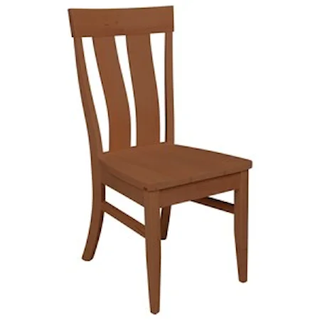 Solid Wood Customizable Side Chair